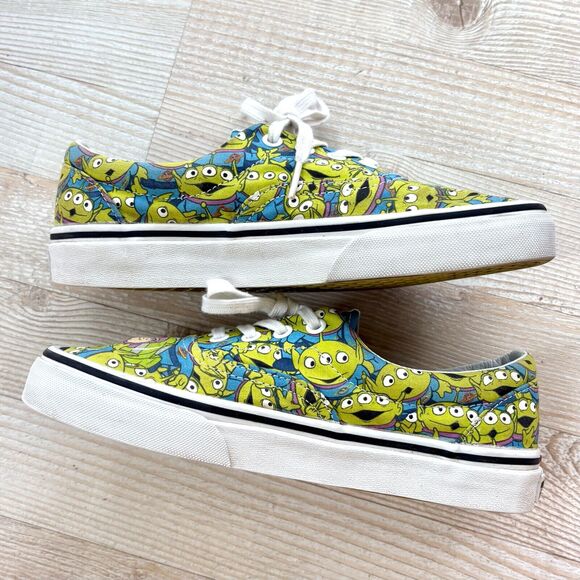 Vans Disney Pixar Toy Story Glow Eye‎ Aliens Sneaker | Women's 7 - Picture 9 of 10